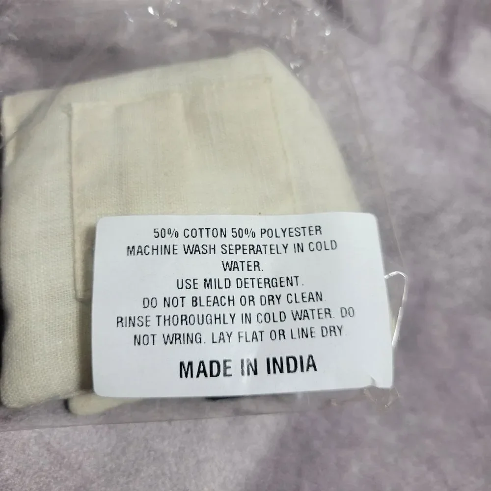 Cotton Eye Pillow, Eye Mask Amethyst